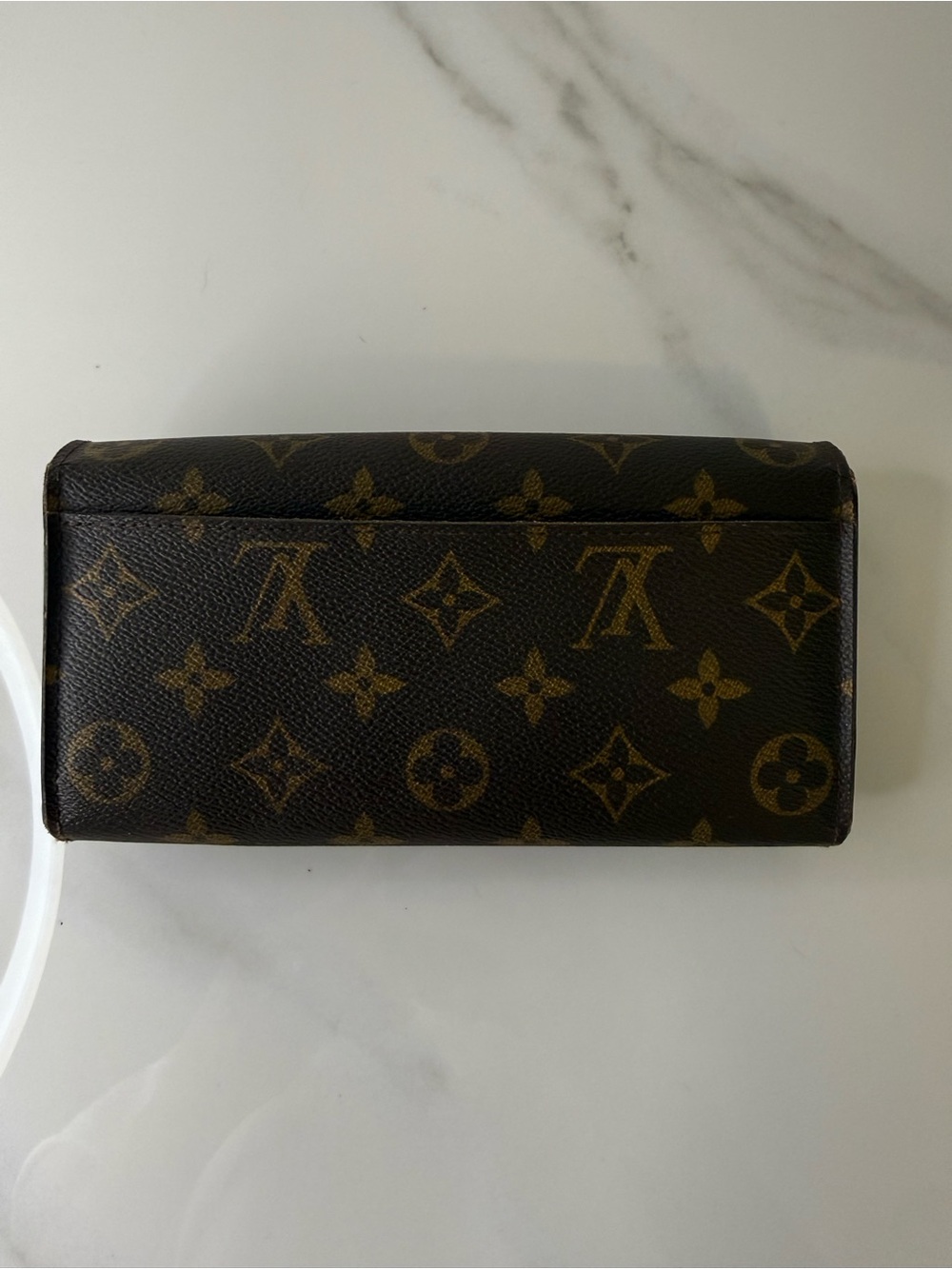 Louis Vuitton Monogram Sarah Long Wallet Portefeuille Brown - Picture 3 of 8